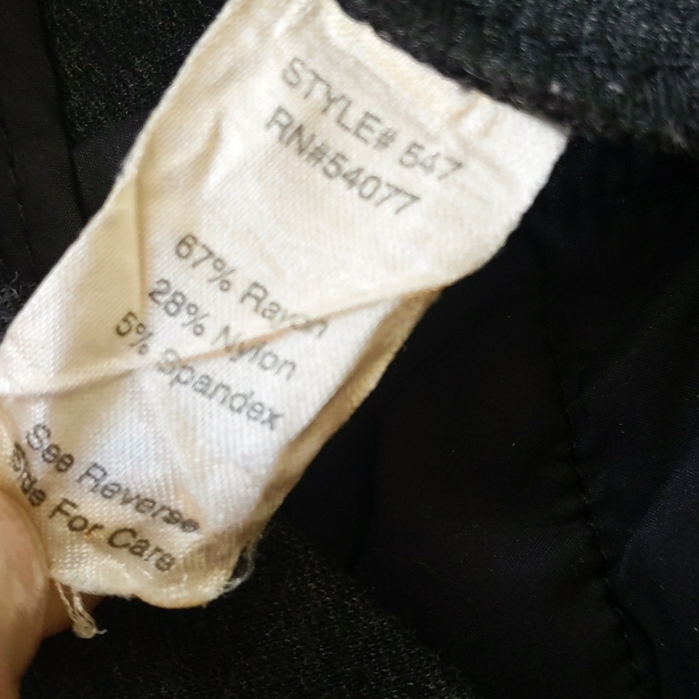 CAbi Dark Gray Lean Trouser Ponte Dress Pants - Women's 12 - Picture 4 of 7